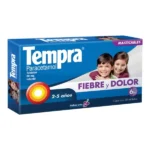 PARACETAMOL (TEMPRA) 80MG 30 TAB UVA