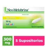NEOMELUBRINA METAMIZOL SODICO 300MG 5 SUPO