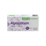 ALPRAZOLAM 0.25 MG IF LGEN 30 TABLETAS