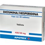 DIOSMINA/HESPERIDINA (APOTEX) 20 TAB