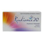 DROSPIRISTERONA/ETINILESTRADIOL (RADIANCE 20) 28TAB