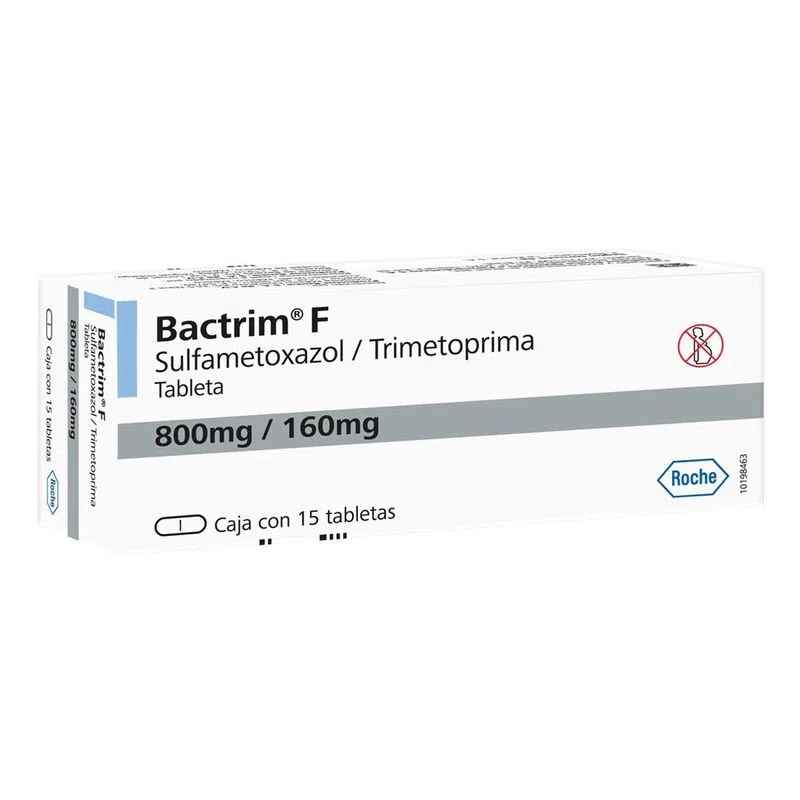 7501300450210.jpg TRIMETOPRIMA/SULFAMETOXAZOL (BACTRIM) 800MG/160MG 15 TAB
