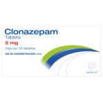 CLONAZEPAM 2 MG 30 TABLETAS (PSICOFARMA)
