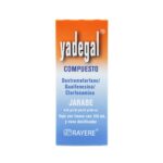 DEXTROMETORFANO, GUAIFENESINA, CLORFENAMINA (YADEGAL) 120 ML