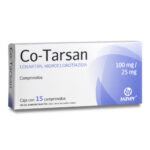 LOSARTAN/HIDROCLOROTIAZIDA (CO-TARSAN) 100MG/25MG 15 COMP