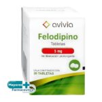FELODIPINO (AVIVIA) 20 TAB5MG