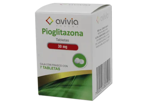 7502216805002.webp PIOGLITAZONA (AVIVIA) 30MG 7 TAB
