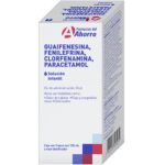 GUAIFENESINA/FENILEFRINA/CLORFENAMINA/PARACETAMOL (DEQUIN) 2G/.1G/.02G/2.5G 30ML PEDIATRICO