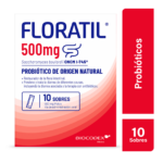 FLORATIL 500MG 10 SOBRES