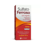 SULFATO FERROSO 125MG/ML