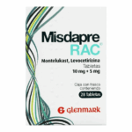 MONTELUKAST/LEVOCETIRIZINA (MISDAPRE RAC) 10MG/5MG 28 TAB