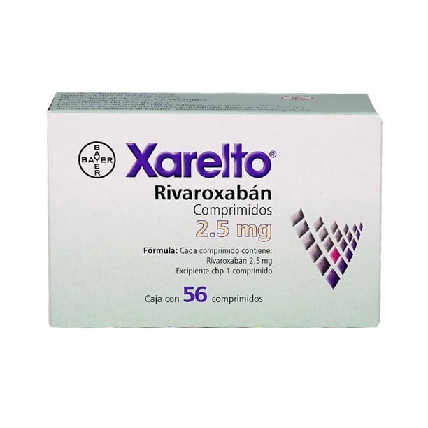 97b3603f-e553-4f9c-8fd6-b92269051983.0be3ef941ecc9a12f0519eca40b034ab.jpeg RIVAROXABAN (XARELTO) 2.5MG 56 COMP