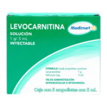 LEVOCARNITINA 5ML 5AMP
