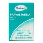 PRAVASTATINA 10MG 15 TAB