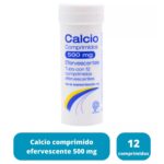 CALCIO 500MG 12 COMPRIMIDOS
