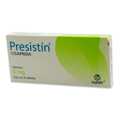 Cisaprida_1.jpg CISAPRIDA (PRESISTÍN) 5MG 30TAB