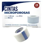 CINTA MICROPOROSA 1.25CM X 10M (BLANCO)