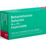 BETAMETASONA SOLUCION INYECTABLE 2 AMPOLLETAS