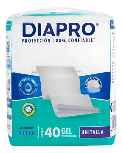DIAPRO PREDOBLADO 40PZ