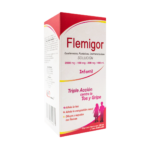 FLEMIGOR (GUAIFENESINA/FENILEFRINA,DEXTROM) SOL. INF.