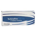 TERBINAFINA (TERLISGEN) 250MG 14 TABLETAS