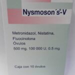 METRONIDAZOL, NISTATINA, FLUOCINOLONA (NYSMOSON S-V) 10 OVULOS
