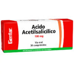 ACIDO ACEILSALICILICO 100MG 30 TAB (ÁCIDO ACETILSALICÍLICO)