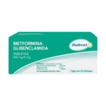 METFORMINA/GLIBENCLAMIDA 60TAB
