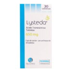 ACIDO TRANEXAMICO (LYSTEDA) 650MG 30 TAB