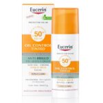 EUCERIN OIL CONTROL TINTED TOQUE SECO TONO CLARO