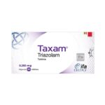 TRIAZOLAM 0.250 MG 30 TABLETAS (TAXAM)