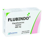 CIPROFLOXACINO (FLUBINDO) 500MG 8 TAB