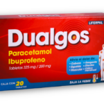 PARACETAMOL/IBUPROFENO (DUALGOS) 325MG/200MG 20 TAB