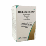 RELOZIBIN SOL. INY. C/1 FCO. AMP. 1 G. ERTAPENEM
