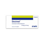 INDOMETACINA/DEXAMETASONA 25/0.25MG 30 GRAJEAS