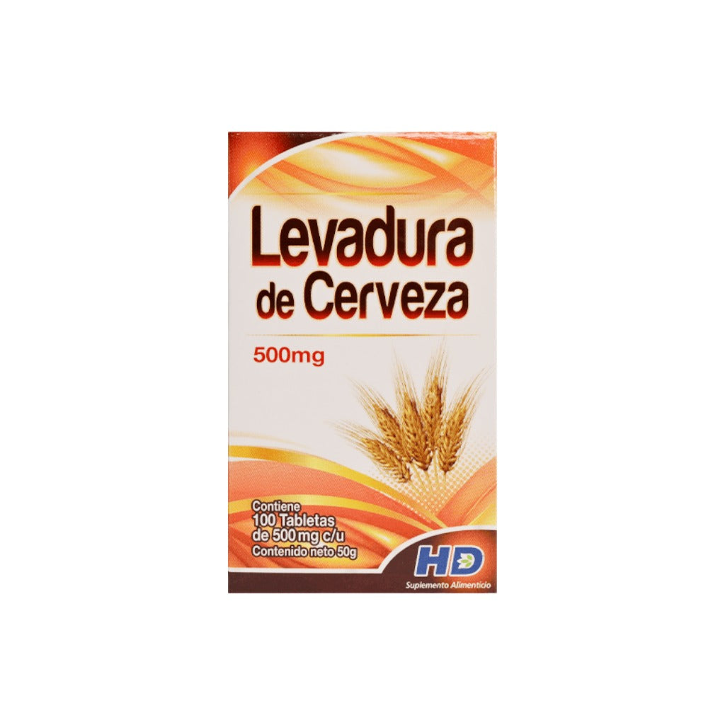 LEVADURA DE CERVESA 100TAB 500MG