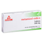 METAMIZOL SODICO TABS. 500 MG CAJA CON 10 TABS.