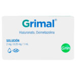 HIALURANATO/OXIMETAZOLINA (GRIMAL) 2MG/0.25/1ML 10ML OFTALMICO