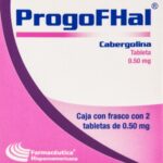 CABERGOLINA (PROGOFHAL 2 TAB 0.50MG