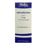 TAMSULOSINA (MEDLEY) 0.4MG 20 CAP